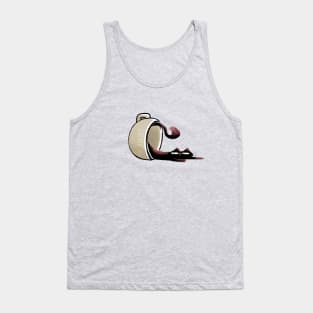 Coffee cat Tank Top